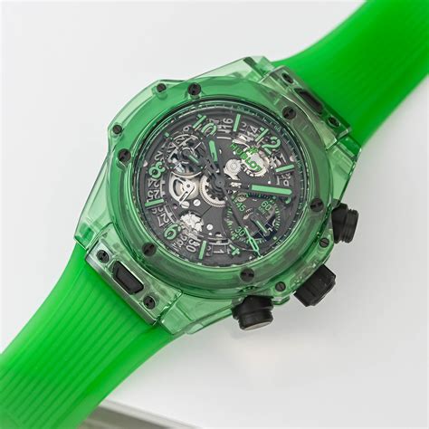 hublot big bang boa green|Hublot unico green saxem.